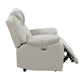 8457GRY-1PW - Power Reclining Chair with LED and Charging Ports