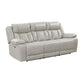 8457GRY*2PW - 2pc Set: Sofa, Love (Power)
