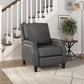8504GRY-1 - Push Back Reclining Chair
