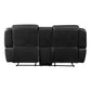 8516BK*2 - 2pc Set: Sofa, Love