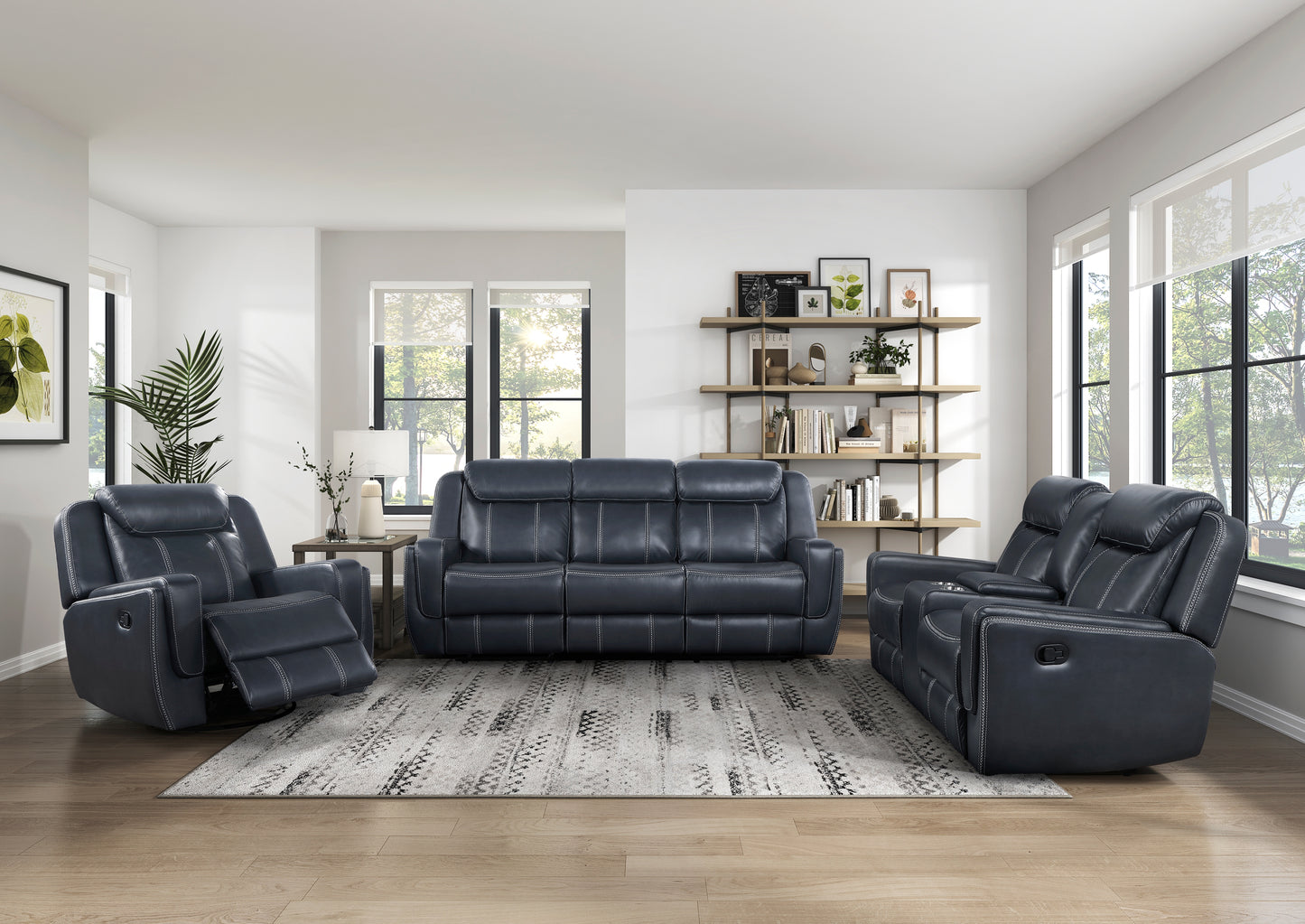 8516BU-1 - Swivel Glider Reclining Chair