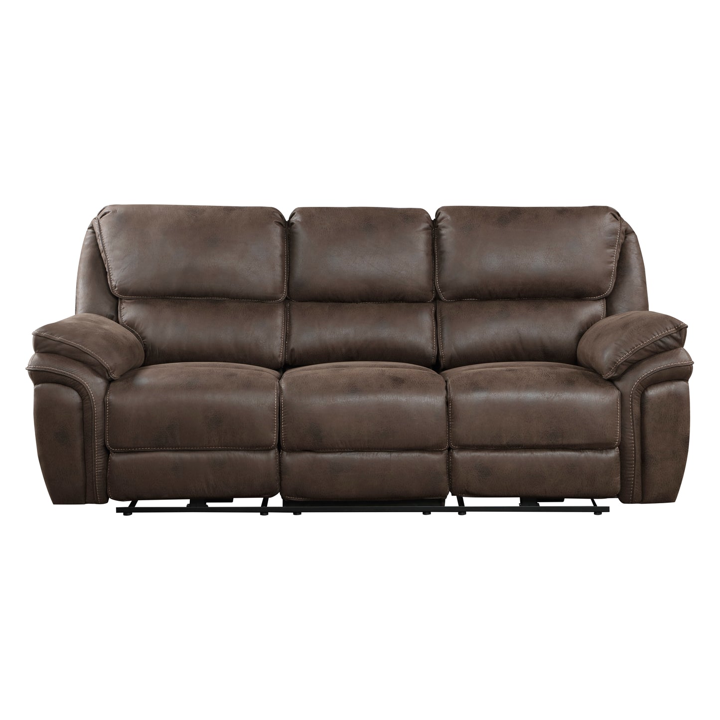 8517BRW*2PW - 2pc Set: Sofa, Love (Power)