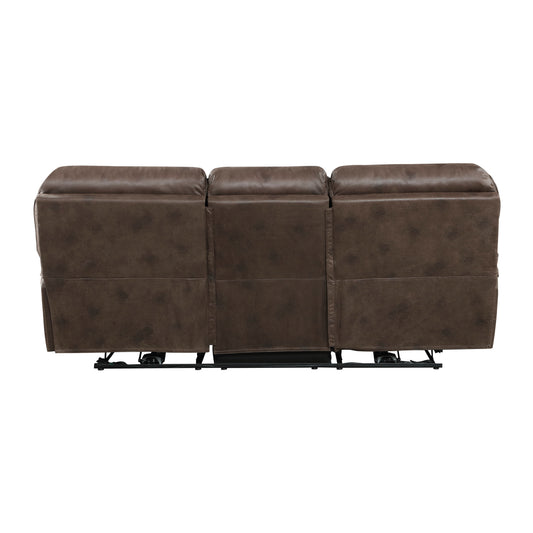 8517BRW-3PW - Power Double Reclining Sofa
