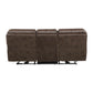 8517BRW-3 - Double Reclining Sofa
