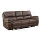 8517BRW*2PW - 2pc Set: Sofa, Love (Power)
