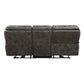 8517GRY*2PW - 2pc Set: Sofa, Love (Power)