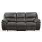 8517GRY*2 - 2pc Set: Sofa, Love