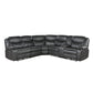 8528DG*SCPW - (3)3-Piece Power Reclining Sectional with Right Console