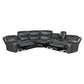 8528DG*SCPW - (3)3-Piece Power Reclining Sectional with Right Console