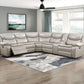 8528TP*SCPW - (3)3-Piece Power Reclining Sectional with Right Console