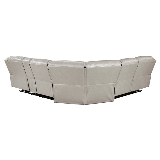 8528TP*SCPW - (3)3-Piece Power Reclining Sectional with Right Console