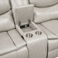 8528TP*SCPW - (3)3-Piece Power Reclining Sectional with Right Console