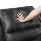 8538BK*2 - 2pc Set: Sofa, Love