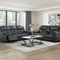 8538BK-3 - Double Reclining Sofa