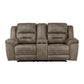 8538BR*2 - 2pc Set: Sofa, Love