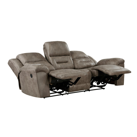 8538BR*2 - 2pc Set: Sofa, Love