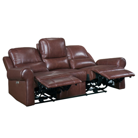 8546BR*2PWH - 2pc Set: Sofa, Love (Power)