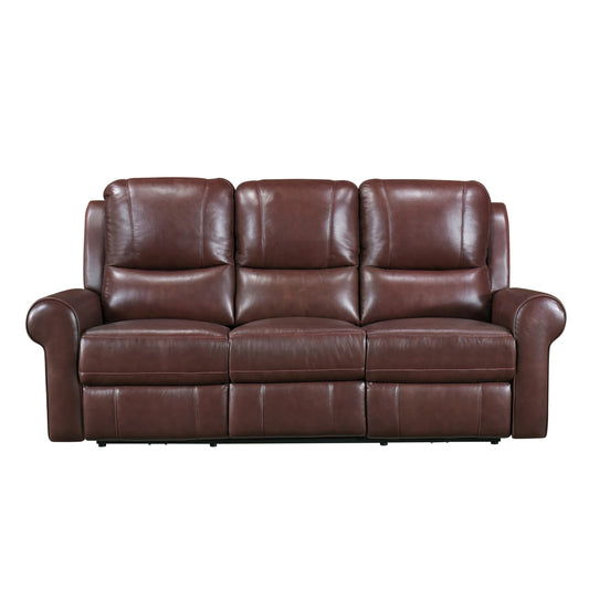 8546BR-3PWH - Power Double Reclining Sofa with Power Headrests and Charging Ports