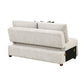 8548*7VC2ACR2ACLACAOT - (7)6-Piece Sectional with Reversible Chaise, Pull-out Bed and Ottoman