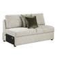 8548*42ACLCR2AA - (4)3-Piece Sectional with Pull-out Bed