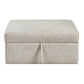 8548*52ACLCR2AAOT - (5)4-Piece Sectional with Pull-out Bed and Ottoman