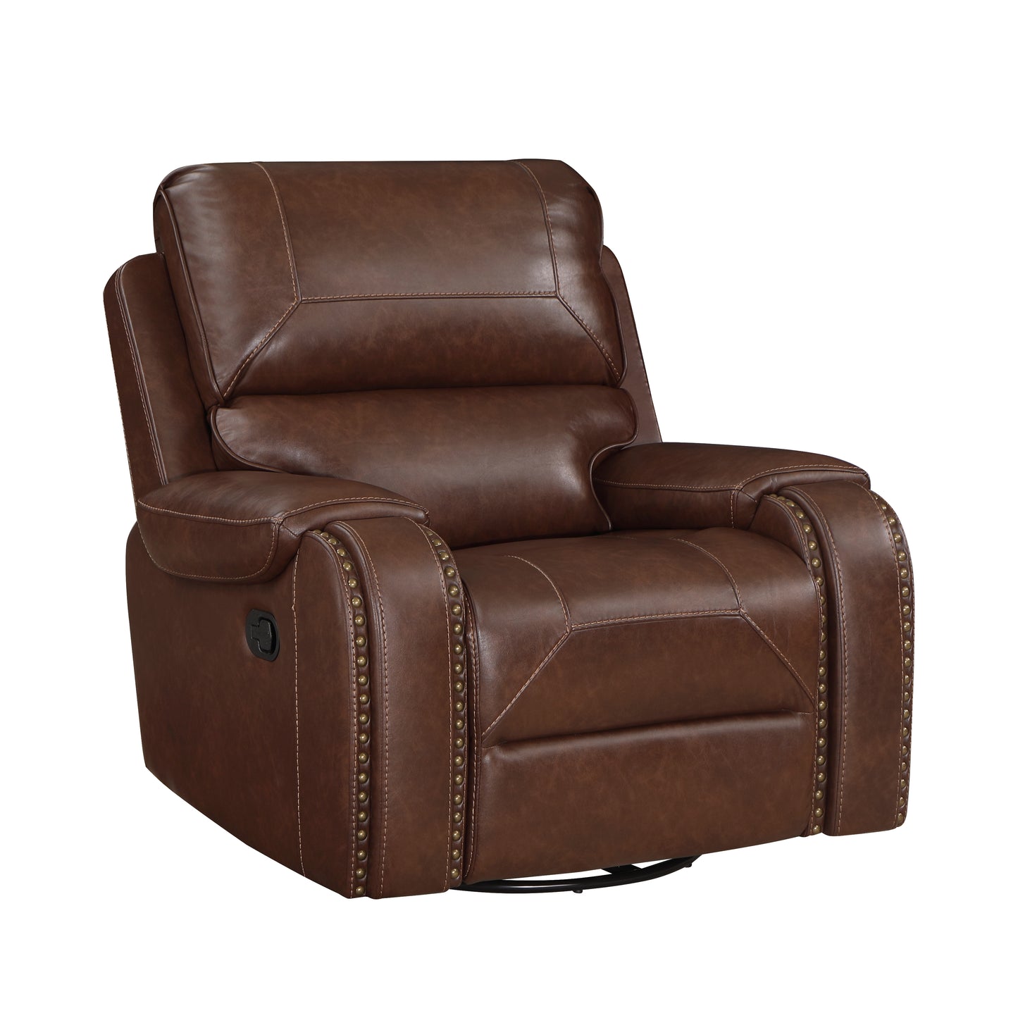 8549BRW-1 - Swivel Glider Reclining Chair