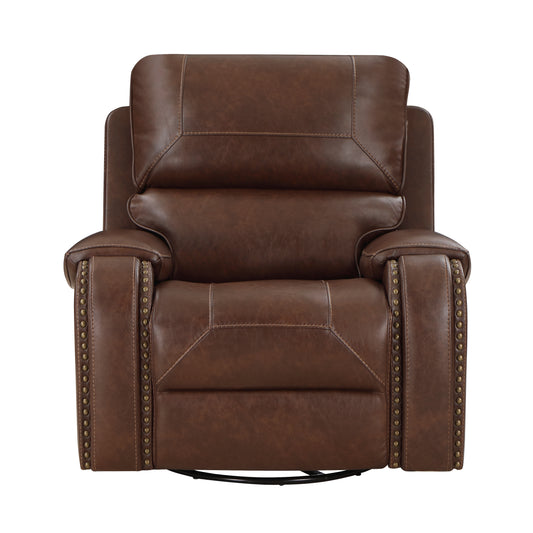 8549BRW-1 - Swivel Glider Reclining Chair