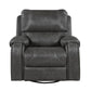 8549GRY-1 - Swivel Glider Reclining Chair