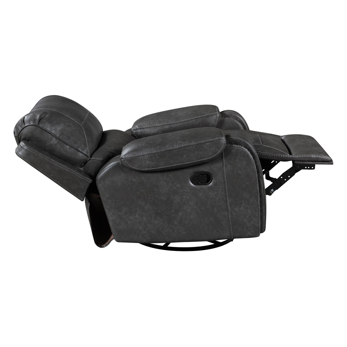 8549GRY-1 - Swivel Glider Reclining Chair