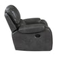 8549GRY-1 - Swivel Glider Reclining Chair