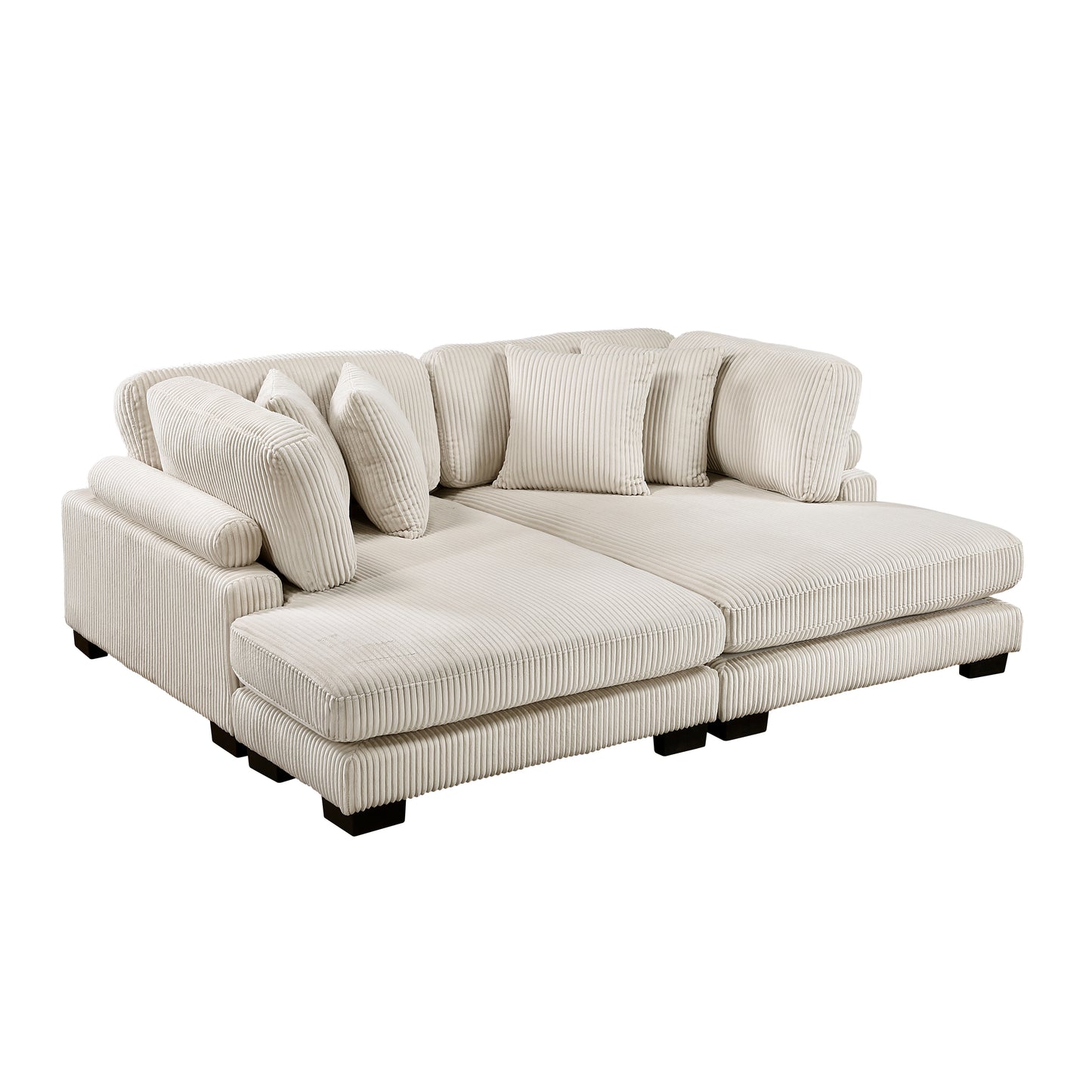 8555BE*2VC - (2)2-Piece Chaise Lounge