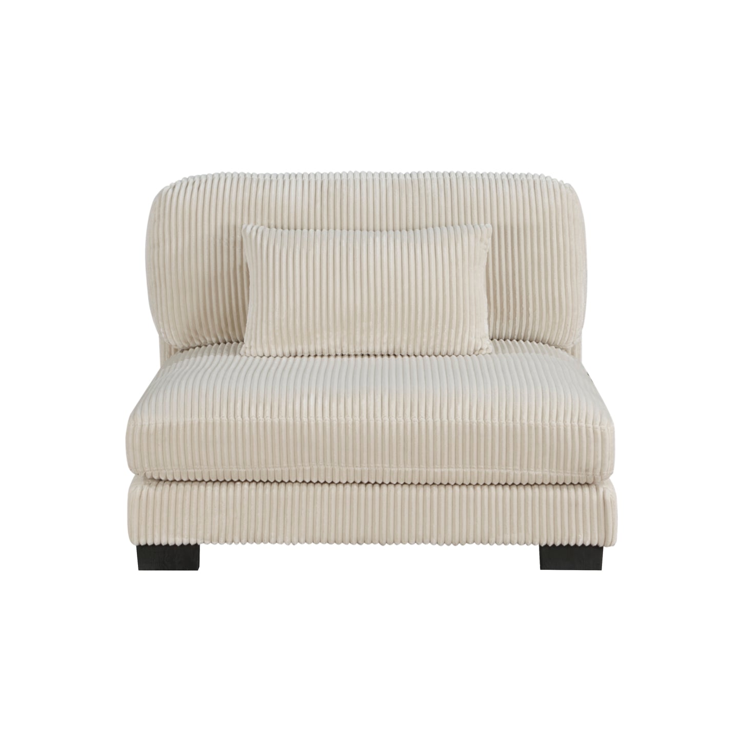 8555BE*2AC1CROT - (4)4-Piece Modular Sectional with Ottoman