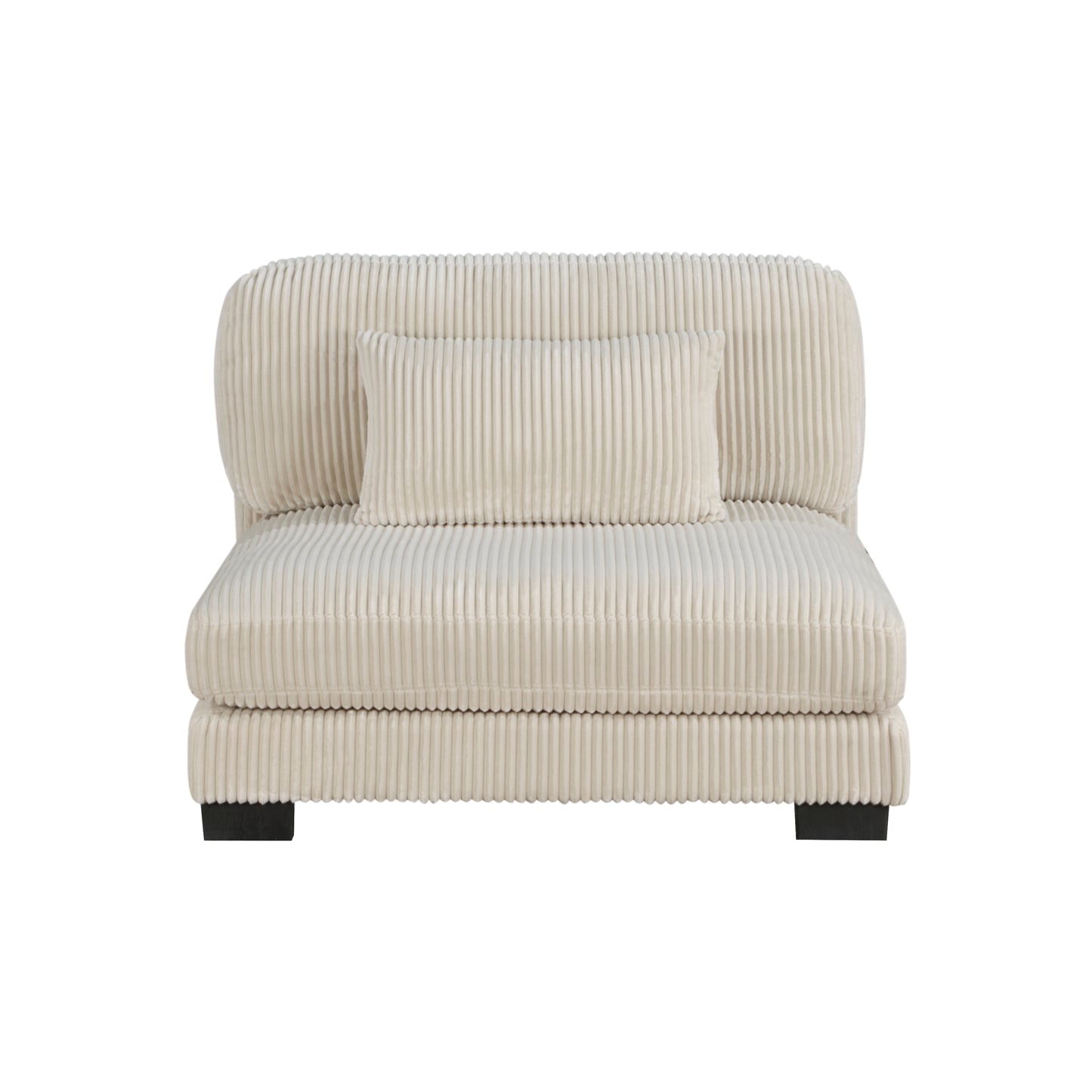 8555BE*CRACVCOT - (4)4-Piece Modular Sectional with Reversible Chaise and Ottoman