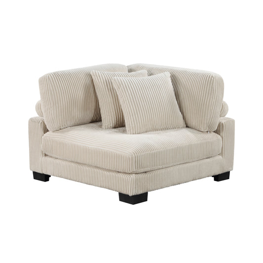 8555BE*2CR3ACVCOT - (7)7-Piece Modular Sectional with Reversible Chaise and Ottoman