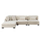 8555BE*2AC1CROT - (4)4-Piece Modular Sectional with Ottoman