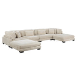 8555BE*2CR2AC2OT - (6)6-Piece Modular Sectional with Ottomans