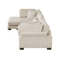 8555BE*CRACVC - (3)3-Piece Modular Sectional with Reversible Chaise