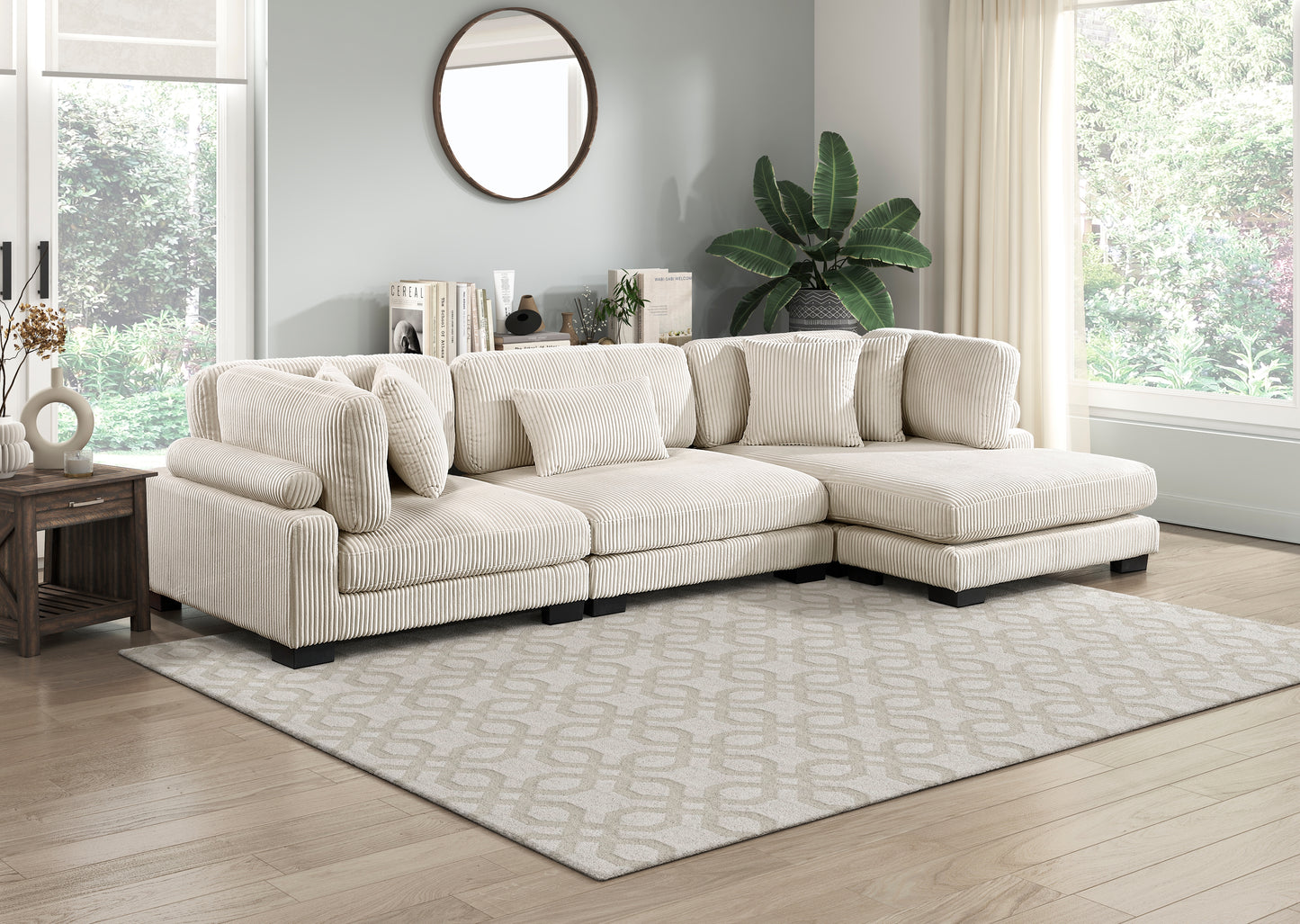 8555BE-VC - Reversible Chaise