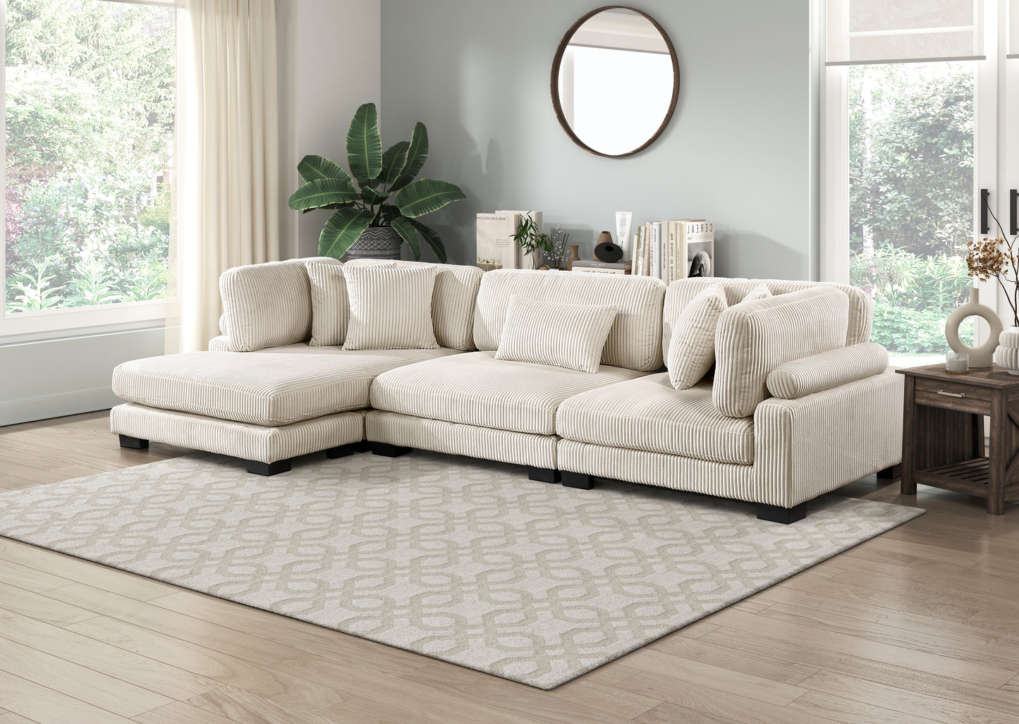 8555BE-VC - Reversible Chaise