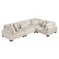 8555BE*3CRAC - (4)4-Piece Modular Sectional