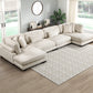 8555BE*2AC2VC - (4)4-Piece Modular Sectional with Reversible Chaise