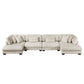 8555BE*2AC2VC - (4)4-Piece Modular Sectional with Reversible Chaise