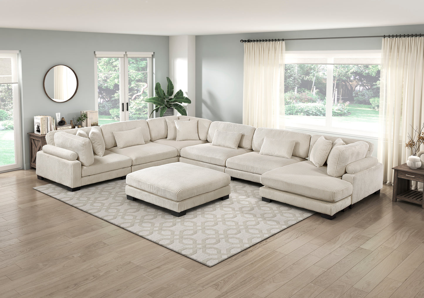 8555BE-VC - Reversible Chaise