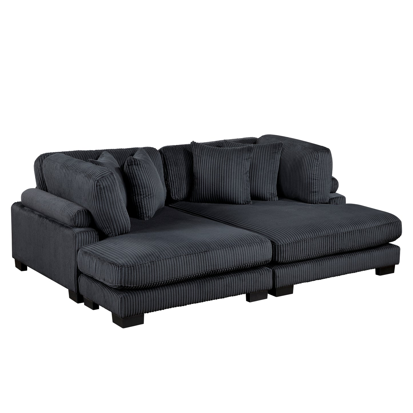 8555BK*2VC - (2)2-Piece Chaise Lounge