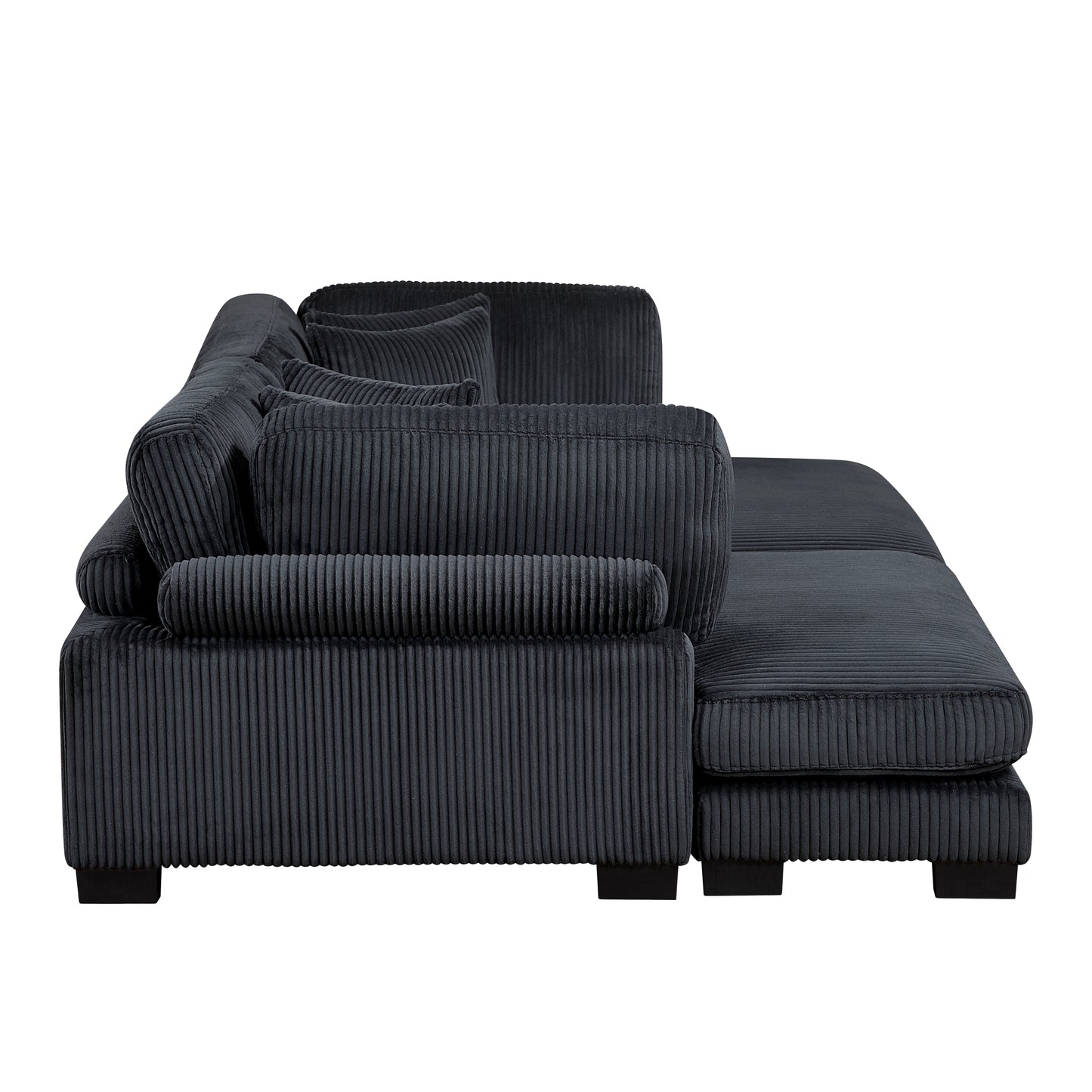 8555BK*2VC - (2)2-Piece Chaise Lounge