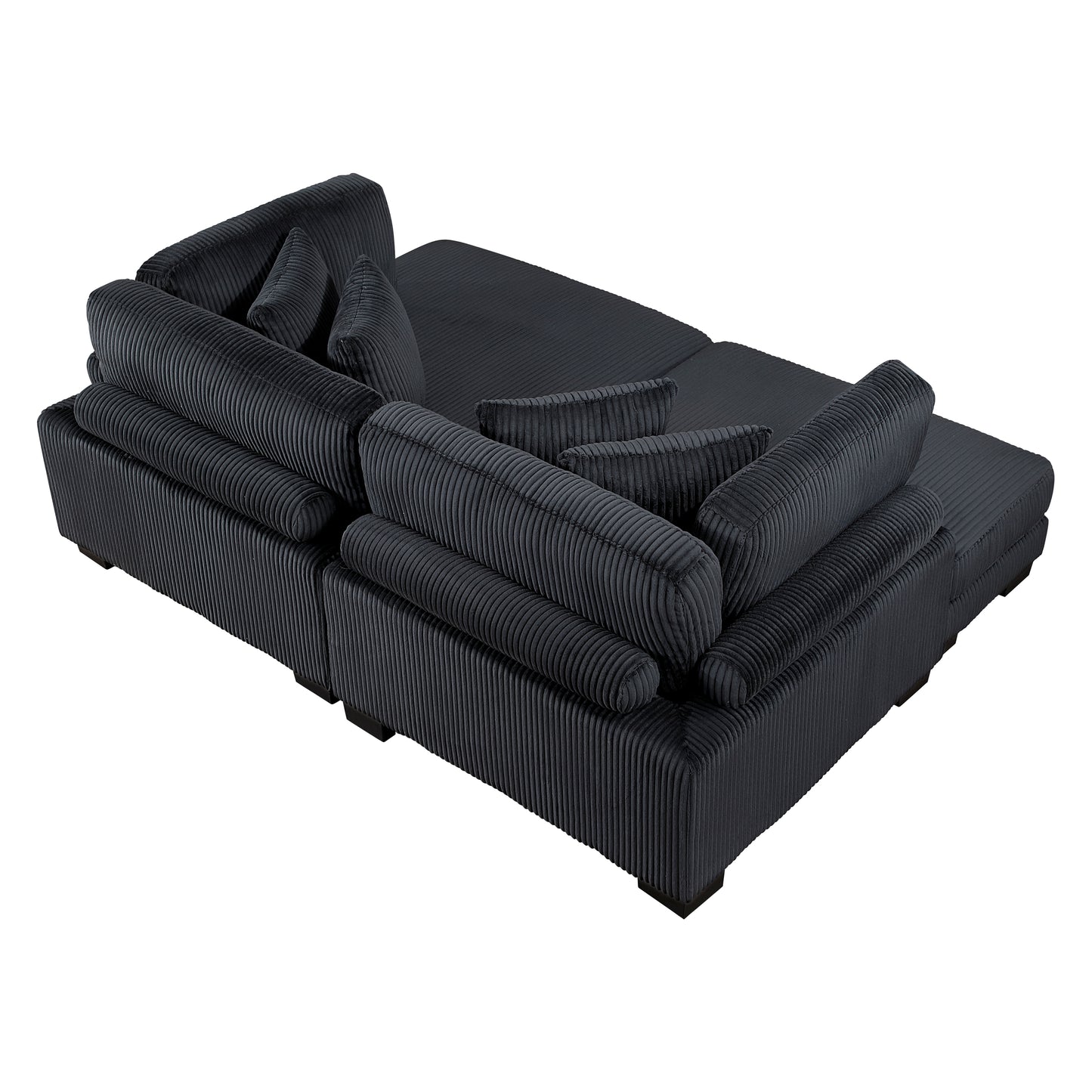 8555BK*2VC - (2)2-Piece Chaise Lounge
