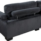 8555BK*CR2ACVCOT - (5)5-Piece Modular Sectional with Reversible Chaise and Ottoman