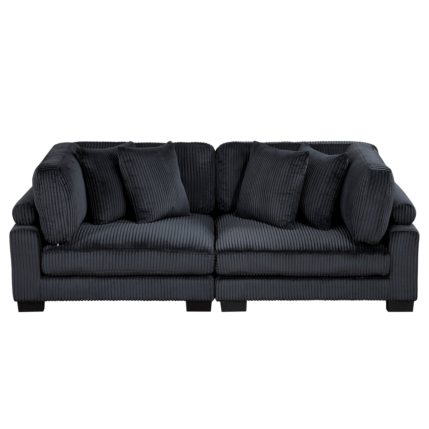 8555BK-2* - (2)Love Seat