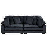8555BK-2* - (2)Love Seat