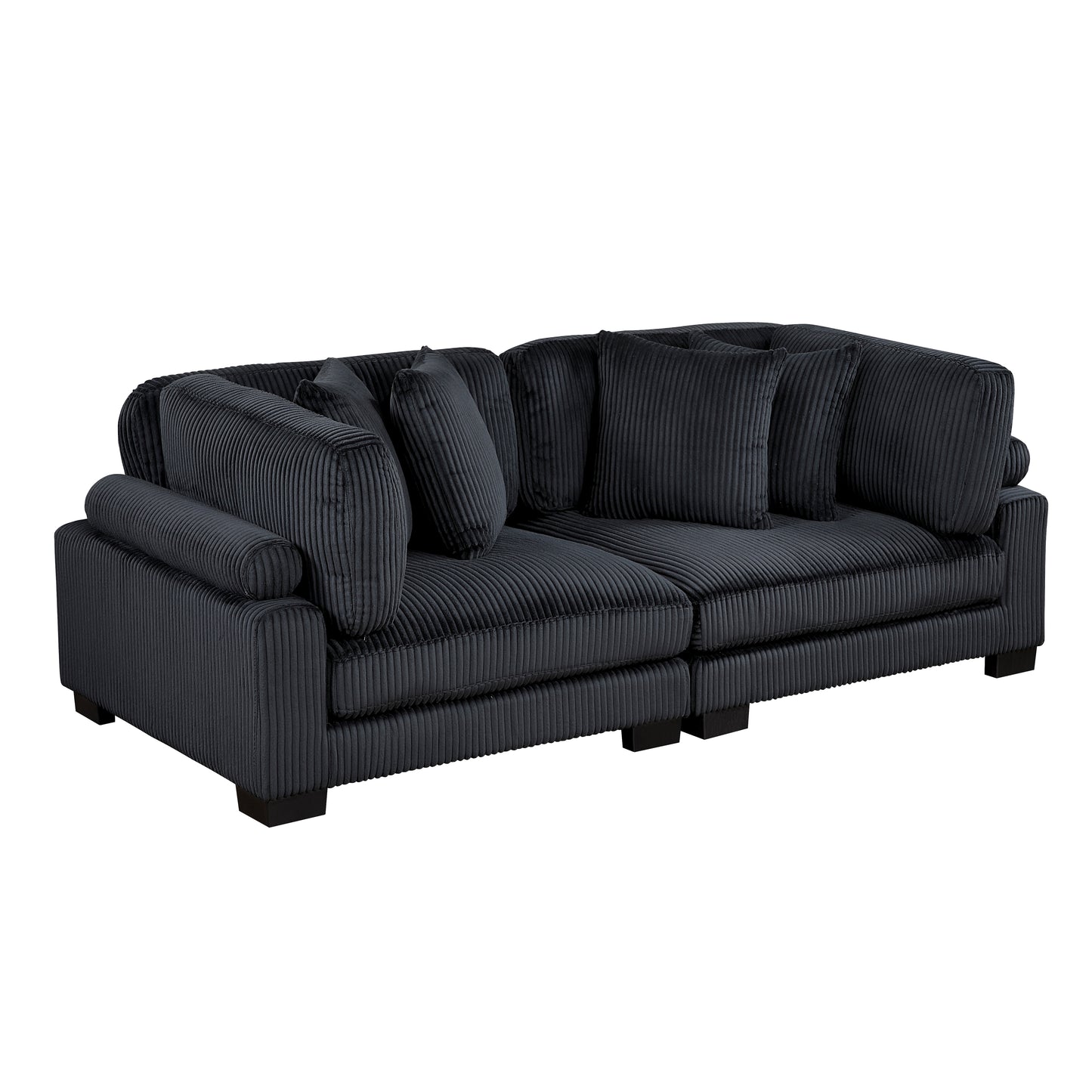8555BK-2* - (2)Love Seat